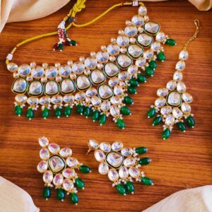 Indian Dabbi Kundan Necklace